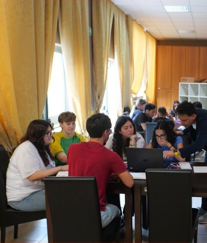 Gruppi di lavoro durante il project work